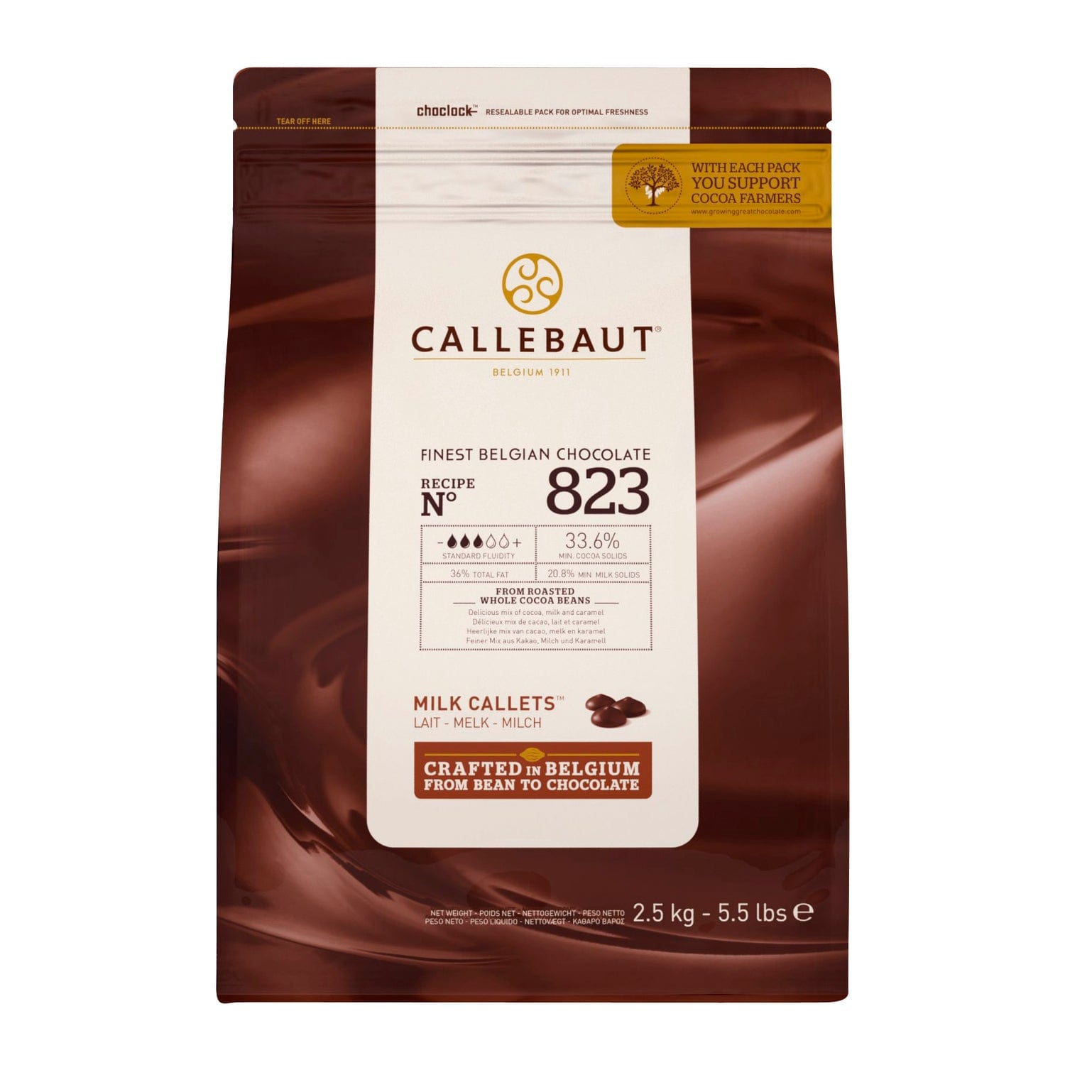 Jag Couture London - New York Milk 823 chocolate callets - VAT FREE