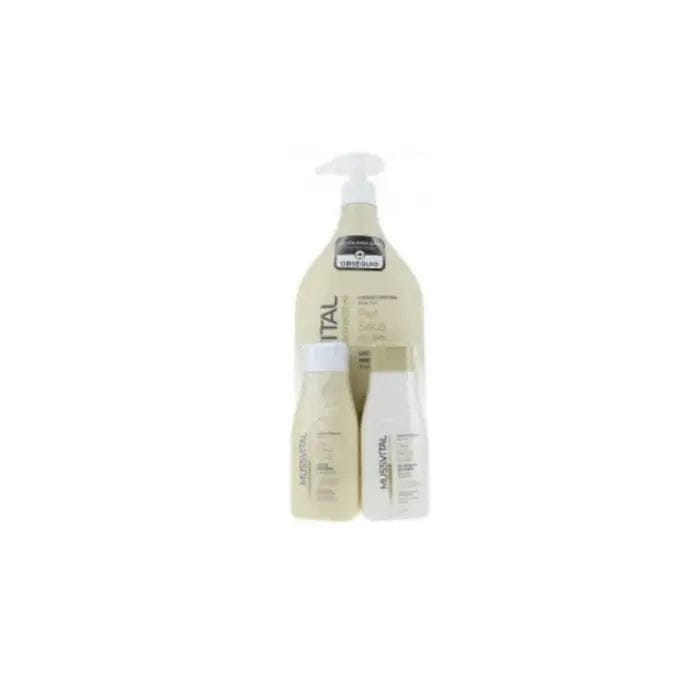 Jag Couture London - New York Mussvital Dermactive Bath Gel Dry Skin 1000ml Set 3 Pieces