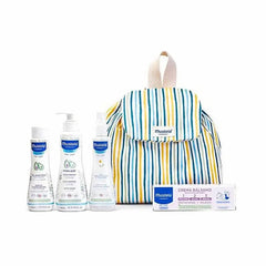 Jag Couture London - New York Mustela Little Moments Striped Backpack Set 5 Pieces