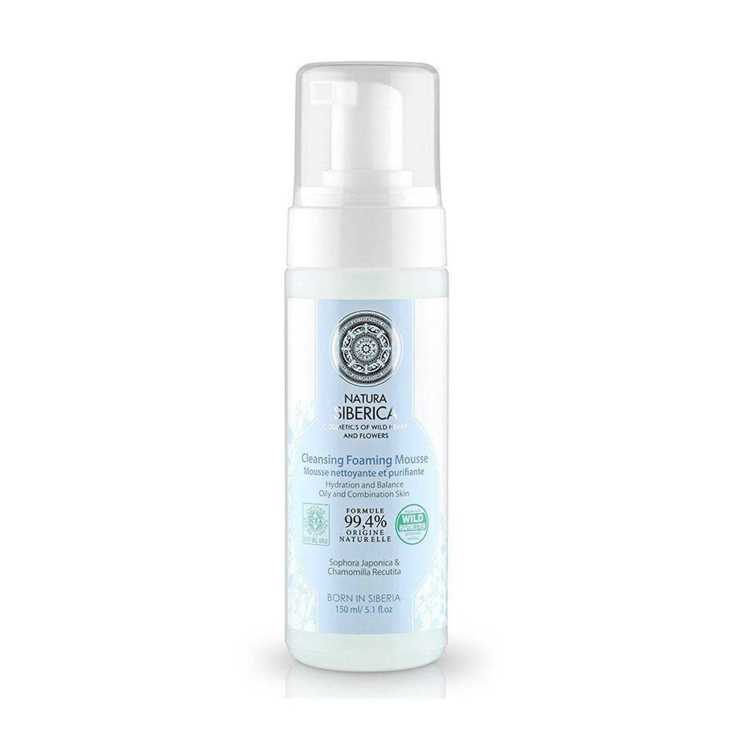 Jag Couture London - New York Natura Siberica Hidratacion y Equilibrio Mouse Limpiador Piel Grasa 170ml