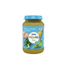 Jag Couture London - New York Nestle Nestlé Naturnes Bio Tarrito Brócoli, Guisantes y Pavo 6m 190g