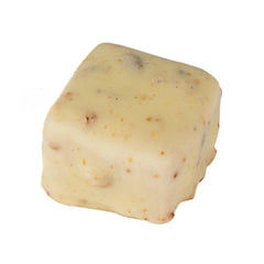 Jag Couture London - New York Nougatine - white chocolate square with hazelnut praline 13g approx 3kg