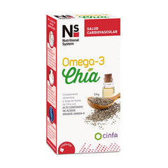 Jag Couture London - New York Ns Cardioprotect Omega-3 Chia 120 Capsules
