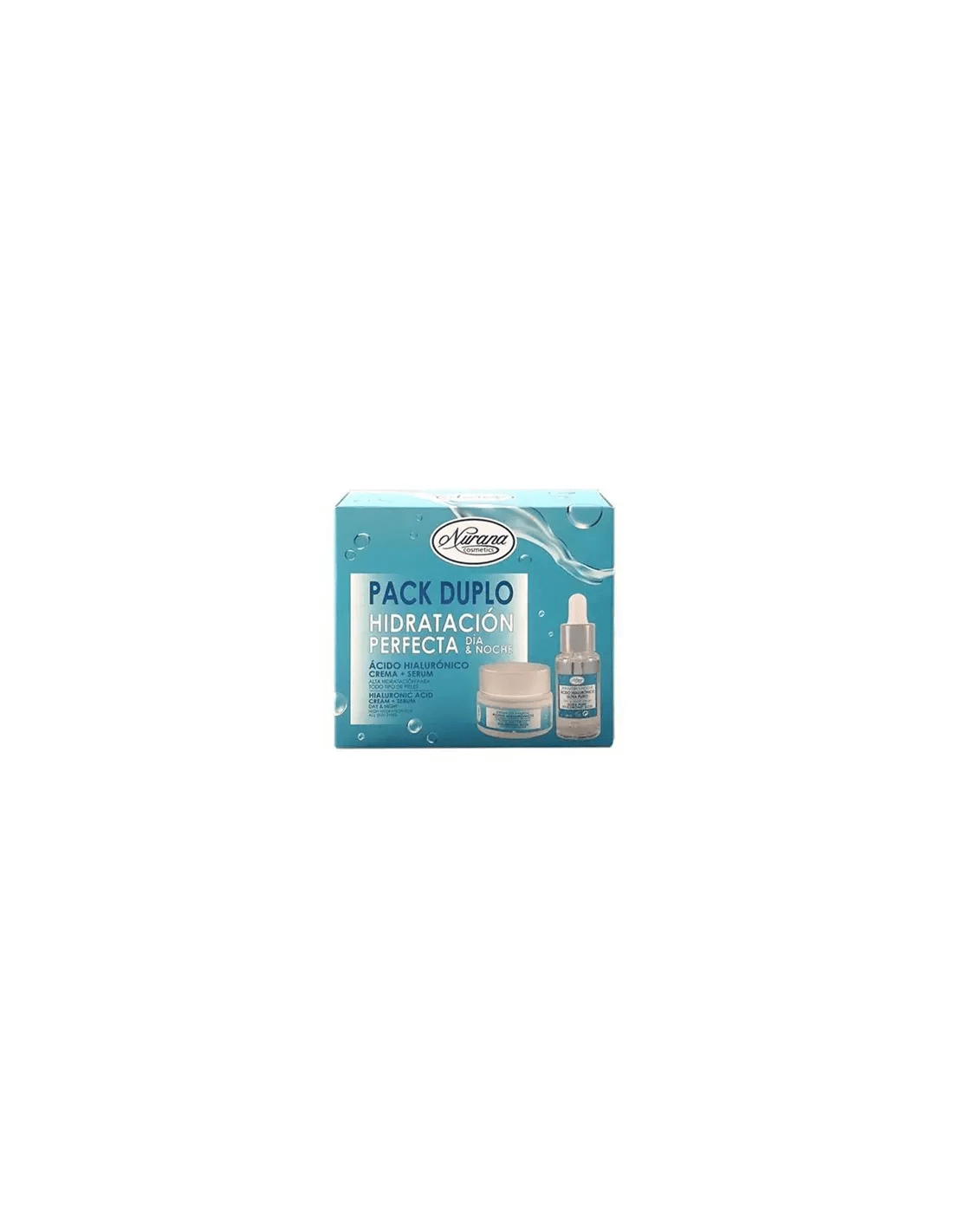 Jag Couture London - New York Nurana Pack Duplo Hidratacion Perfecta Dia y Noche Acido Hialuronico