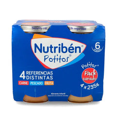 Jag Couture London - New York Nutriben Potitos Pack Variado 4x 235g