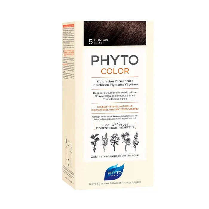 Jag Couture London - New York Phyto Hair Colour By Phytocolor 5 Light Brown 180g