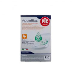Jag Couture London - New York Pic Aquabloc Sterile Waterproof Post-Op Plaster With Bactericide 5 X 7cm 5 U