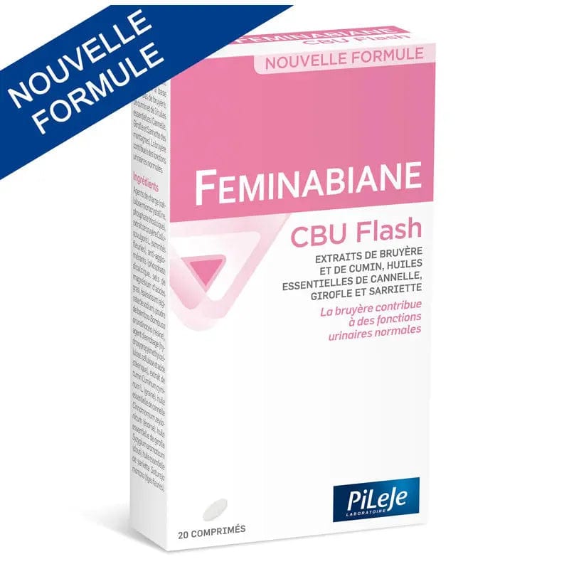 Jag Couture London - New York Pileje Feminabiane C.U.Flash 20 Tablets