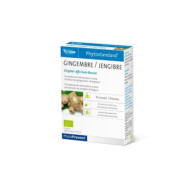 Jag Couture London - New York Pileje Phytoprevent Phytostandard Ginger 20 Glules