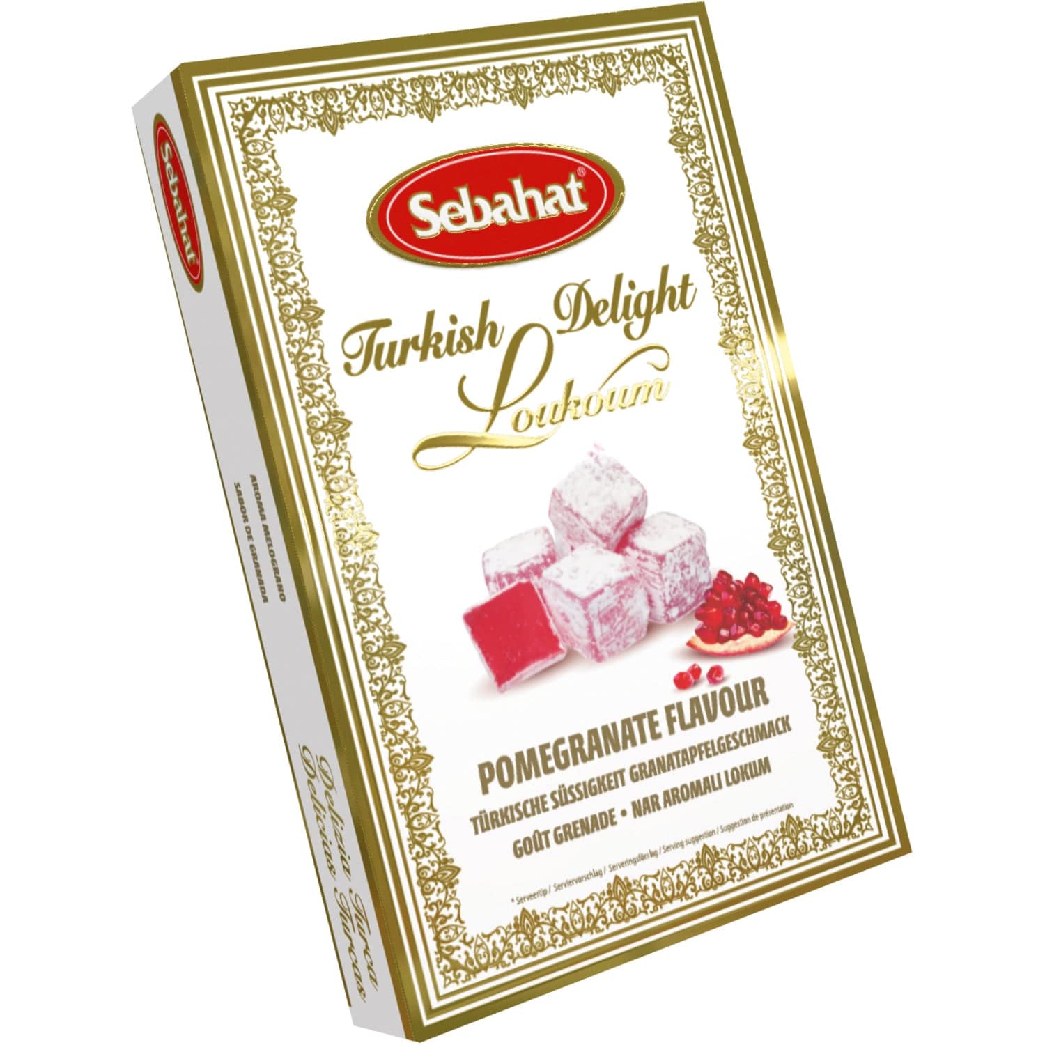 Jag Couture London - New York Pomegranate Turkish delight in gift box