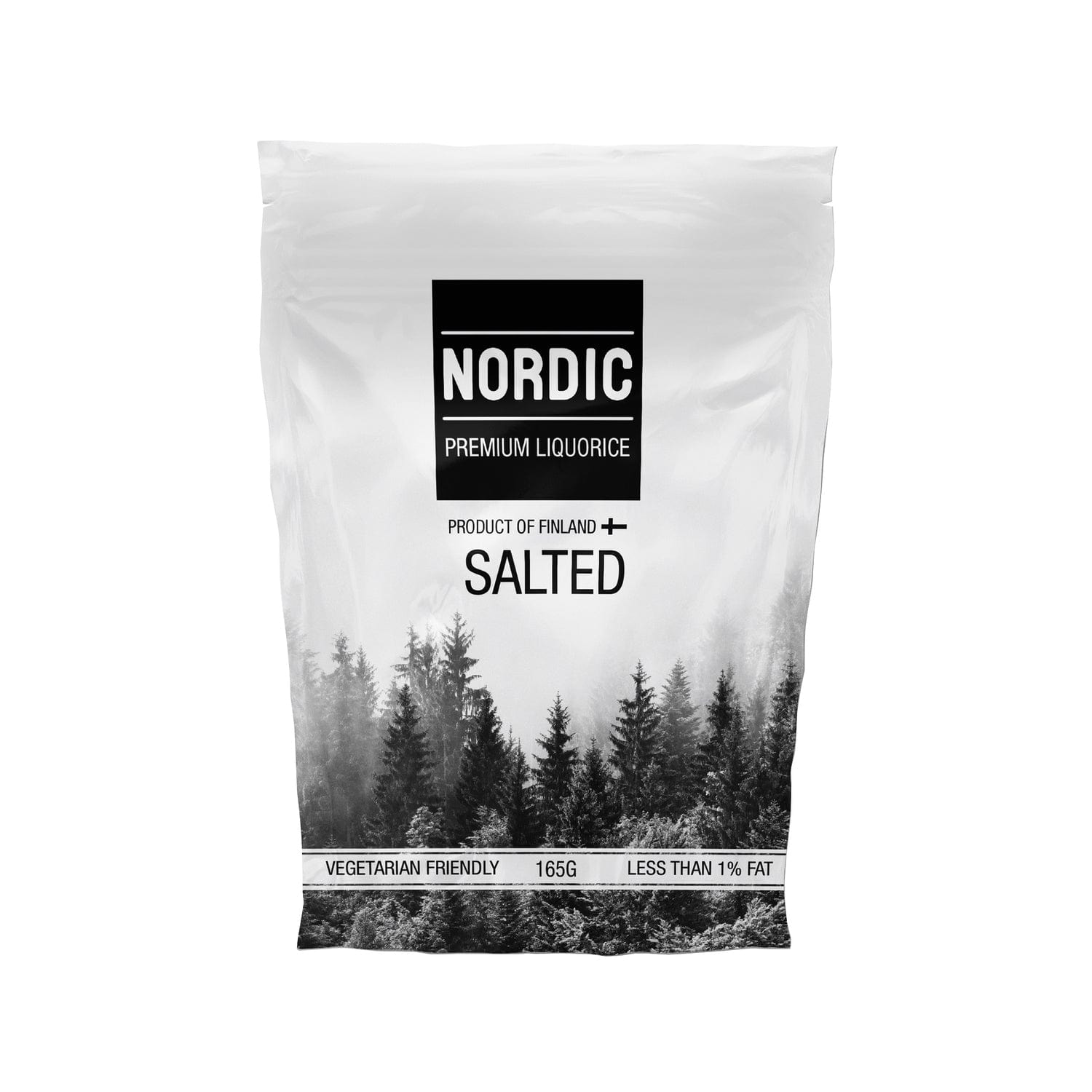 Jag Couture London - New York Salted soft eating premium liquorice in sachet bag