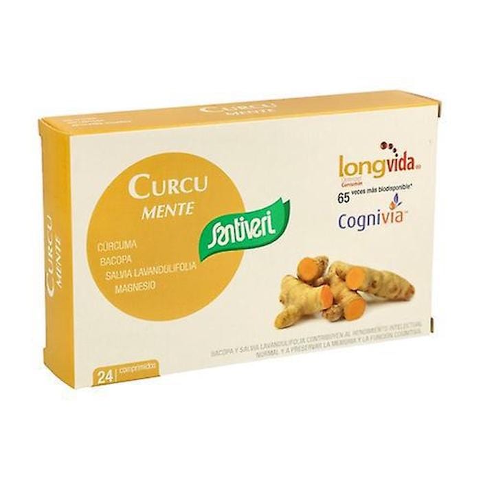Jag Couture London - New York Santiveri Curcu Mente 24 Tablets