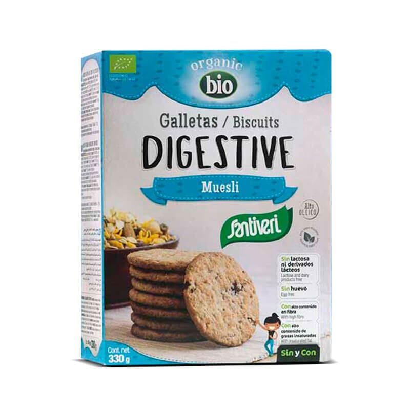 Jag Couture London - New York Santiveri Digestive Muesli Bio Biscuits 330g
