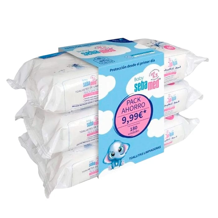 Jag Couture London - New York Sebamed Baby Cleansing Wipes batch 3 x 60