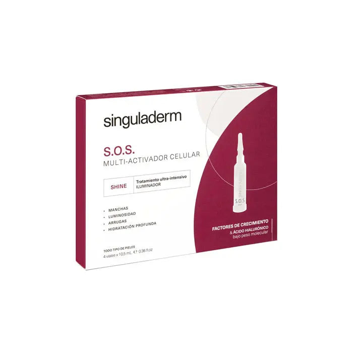 Jag Couture London - New York Singuladerm S.O.S. Multi-Activating Cellular Brightening Treatment 4x10,5ml