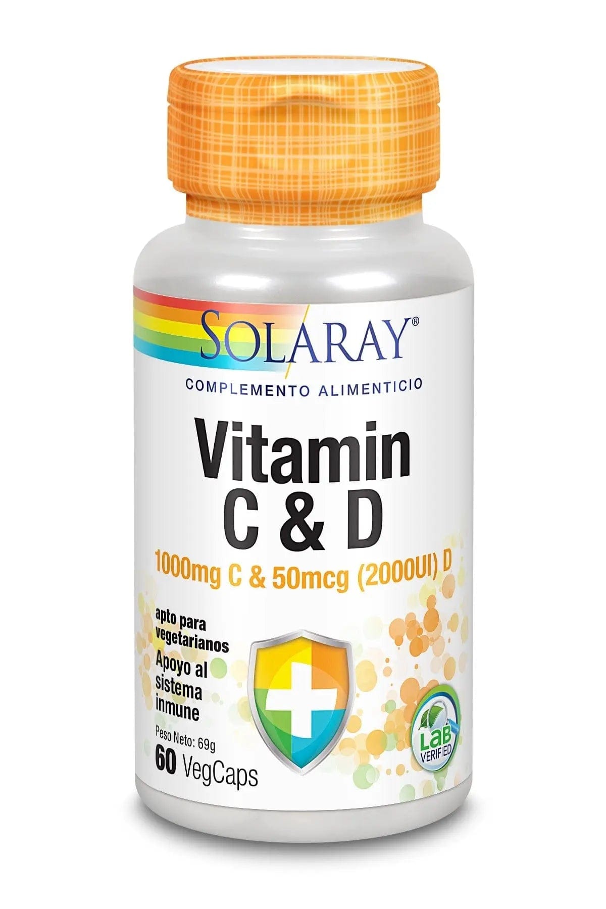 Jag Couture London - New York Solaray Vitamina C y D 60 Vcaps