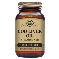 Jag Couture London - New York Solgar Cod Liver Oil 100 Capsules