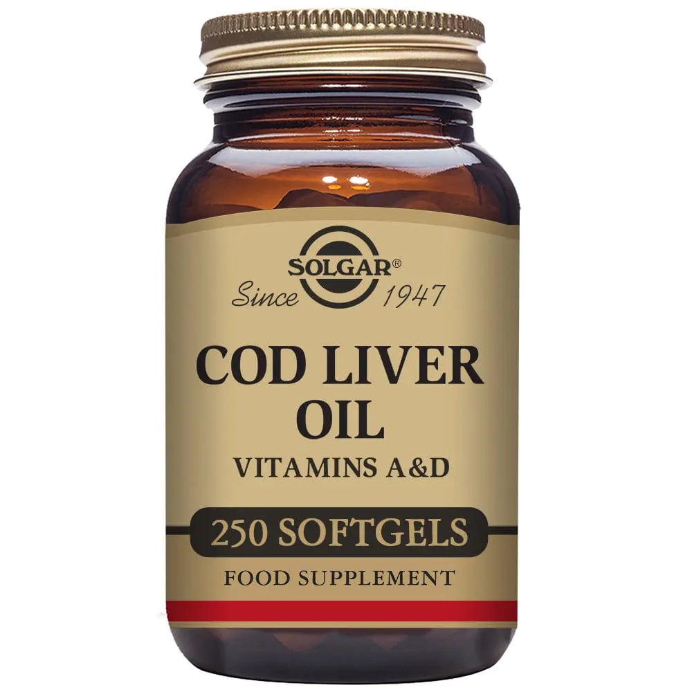 Jag Couture London - New York Solgar Cod Liver Oil 250 Capsules