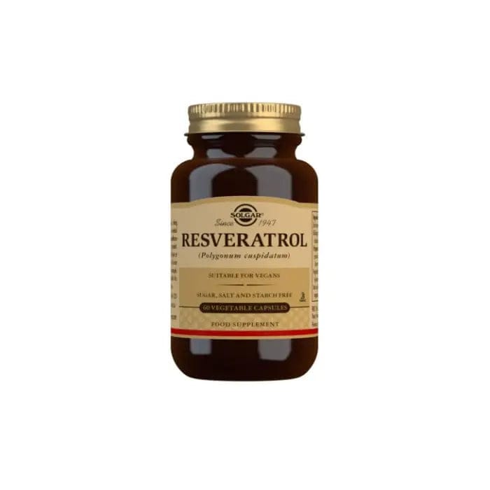 Jag Couture London - New York Solgar Resveratrol 100mg 60 Capsules