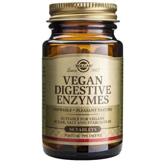 Jag Couture London - New York Solgar Vegan Digestive Enzymes 50 Tablets