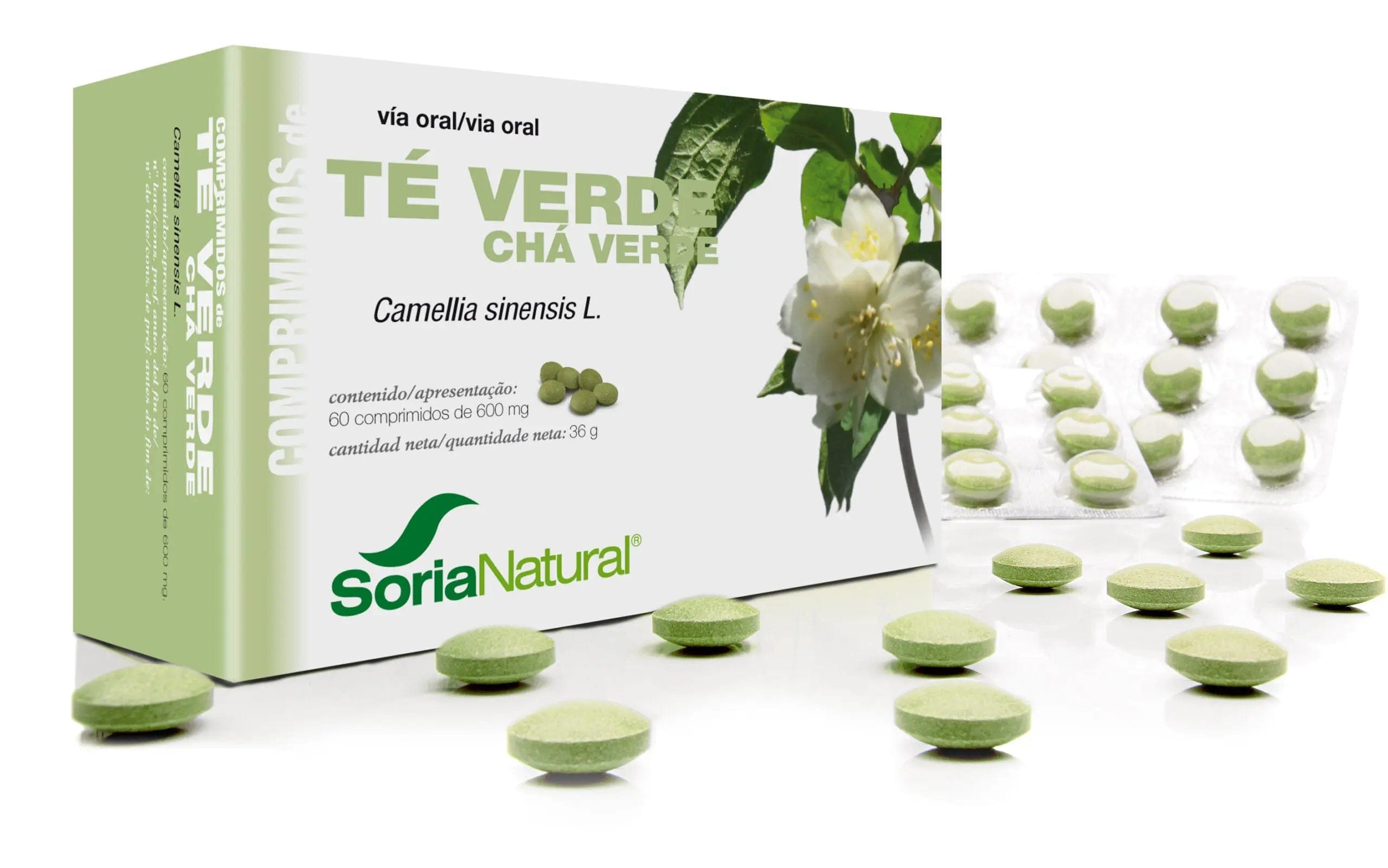 Jag Couture London - New York Soria Te Verde 60 Comp 600 Mg