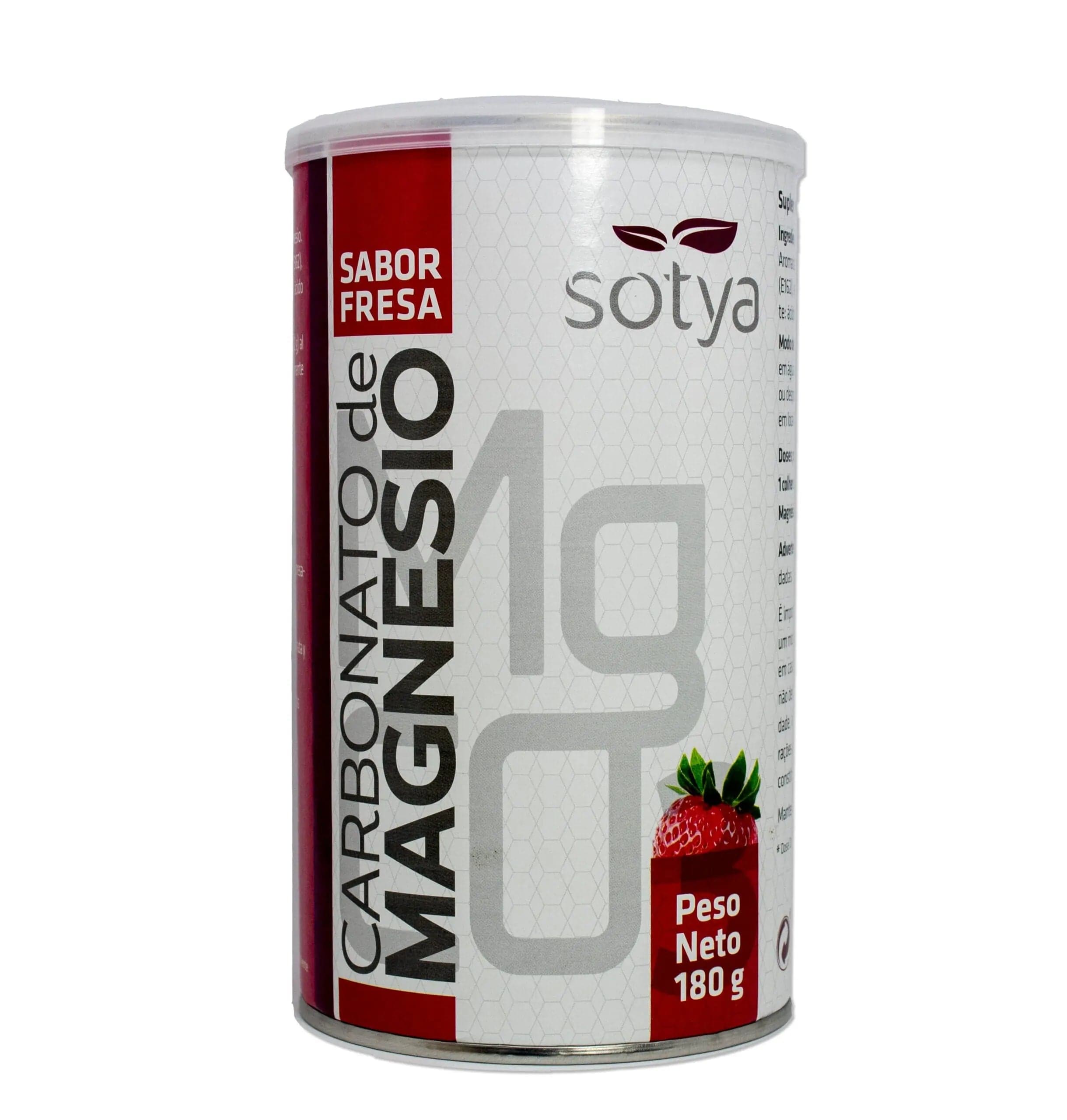 Jag Couture London - New York Sotya Carbonato De Magnesio Fresa 180g