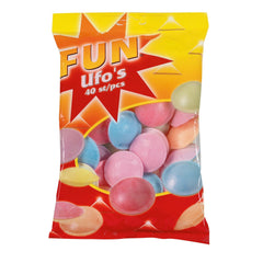 Jag Couture London - New York UFOs - citric fruit sherbet filled flying saucers in bag 40pcs