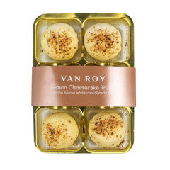 Jag Couture London - New York Van Roy 6 pack of lemon cheesecake truffles in cello