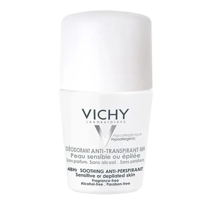 Jag Couture London - New York Vichy 48h Anti Perspirant Deodorant Roll On Sensitive Skin 50ml