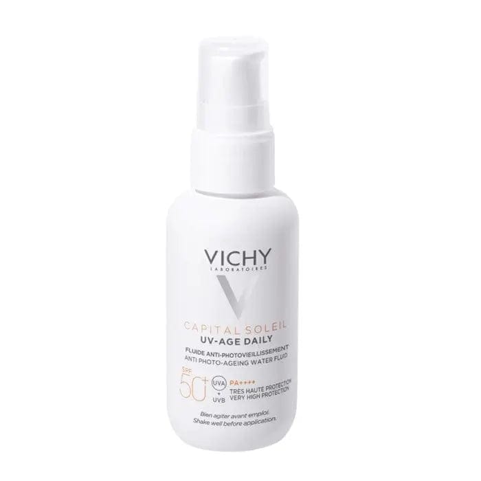 Jag Couture London - New York Vichy Capital Soleil Uv-Age Daily SPF50+ Water Fluid Antifotoaging 40ml