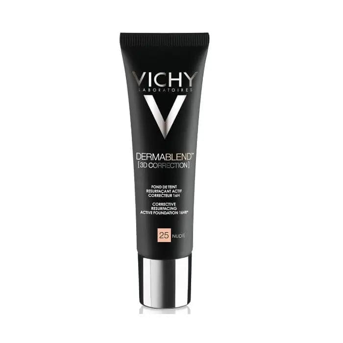 Jag Couture London - New York Vichy Dermablend 3D Correction Foundation Oily Skin 25 Nude 30ml