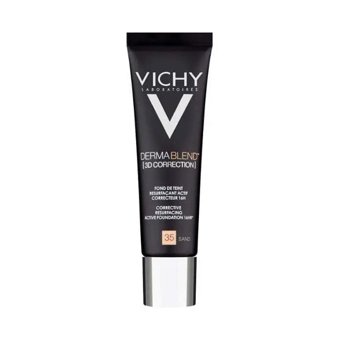 Jag Couture London - New York Vichy Dermablend 3D Correction Foundation Oily Skin 35 Sand 30ml