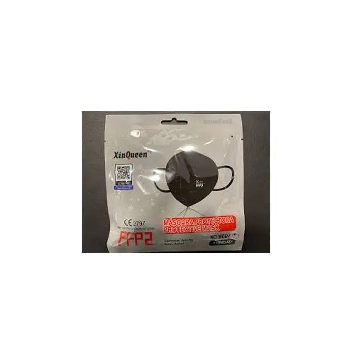 Jag Couture London - New York Xinqueen Black FFP2 Mask 1 Unit