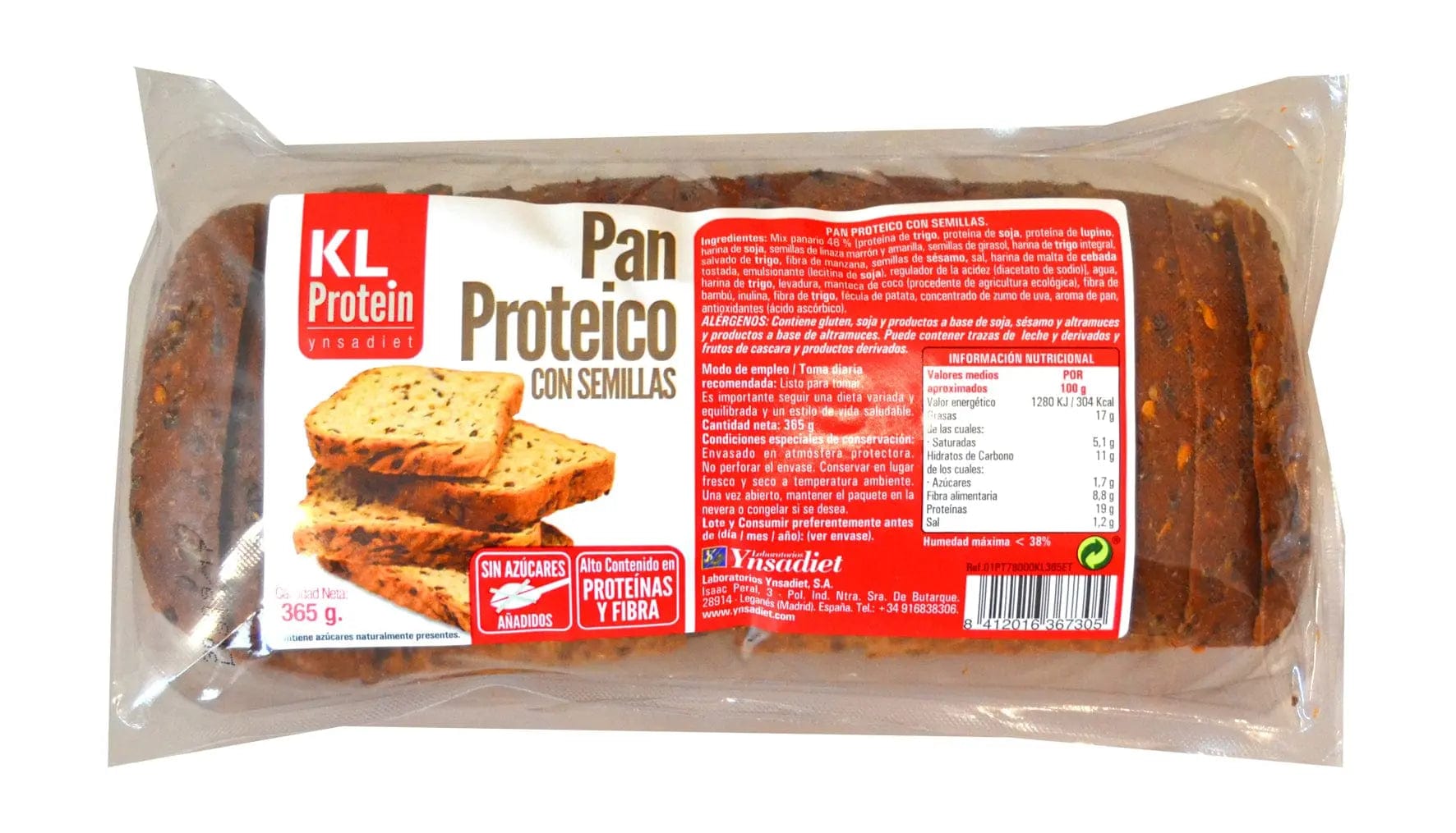 Jag Couture London - New York Ynsadiet Pan Proteico Con Semillas Kl Protein
