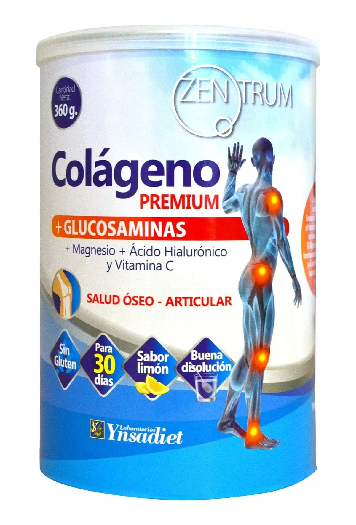 Jag Couture London - New York Ynsadiet Zentrum Colageno Premium Hidrolizado 360g