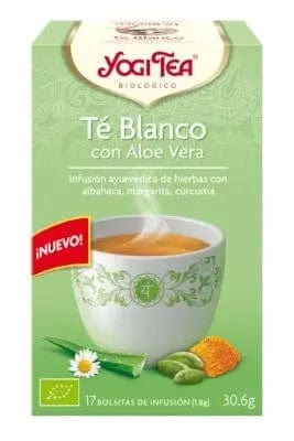 Jag Couture London - New York Yogi Tea Te Blanco Con Aloe Vera 17 Filtros