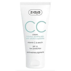 Jag Couture London - New York Ziaja Cc Cream Correctora Para Pieles Irritadas y Sensibles 50ml