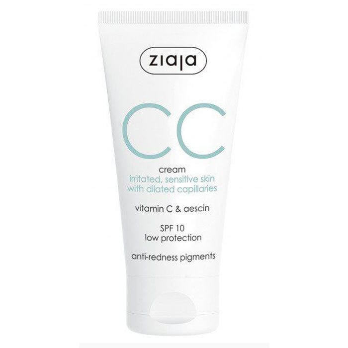 Jag Couture London - New York Ziaja Cc Cream Correctora Para Pieles Irritadas y Sensibles 50ml