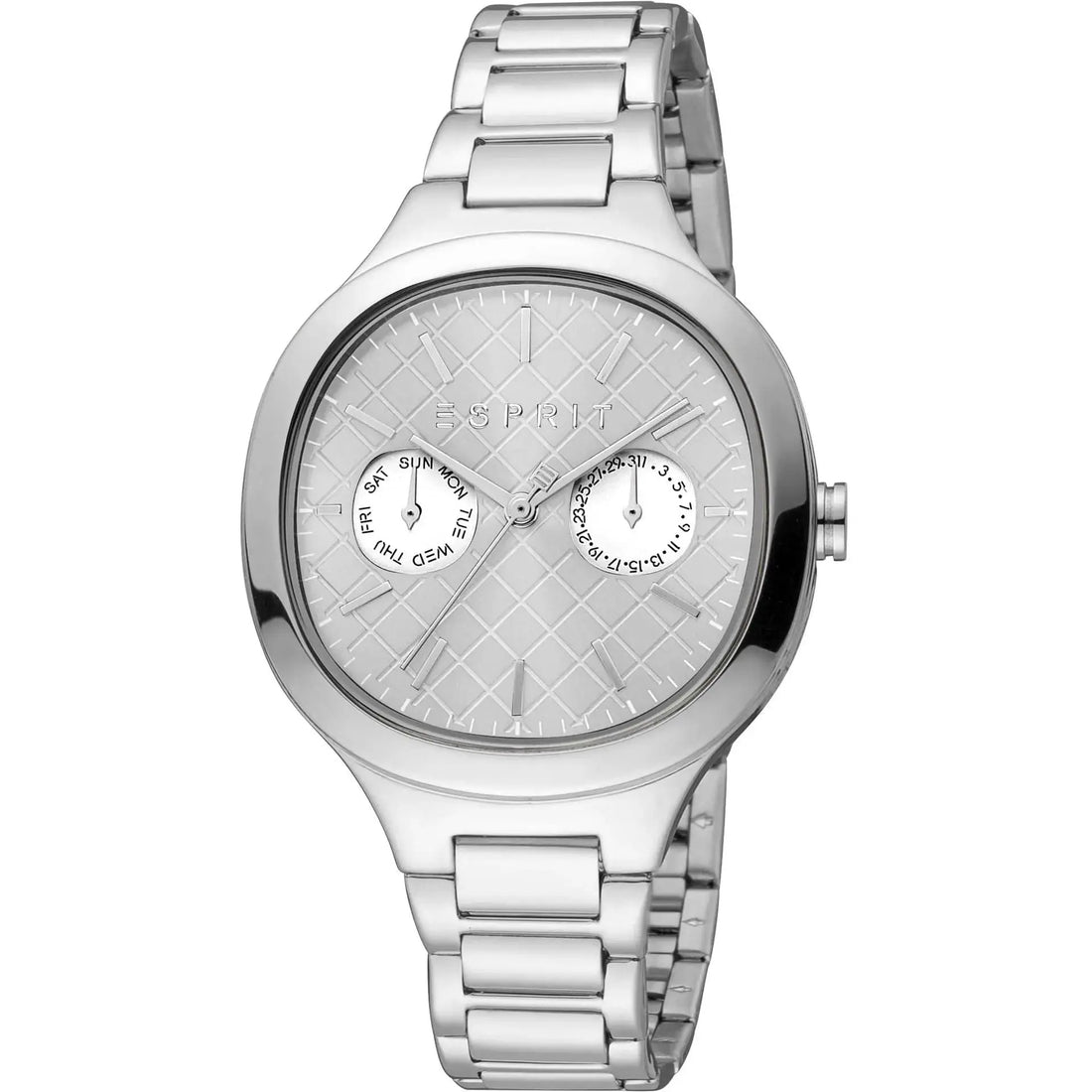 Luxurious-Ways-to-Style-the-Esprit-Silver-Watch Jag Couture London - New York