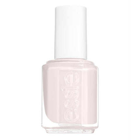 Essie Nail Color Nail Polish in Marshmallow, 13.5ml, showcasing the soft, creamy pale pink shade in a sleek bottle.