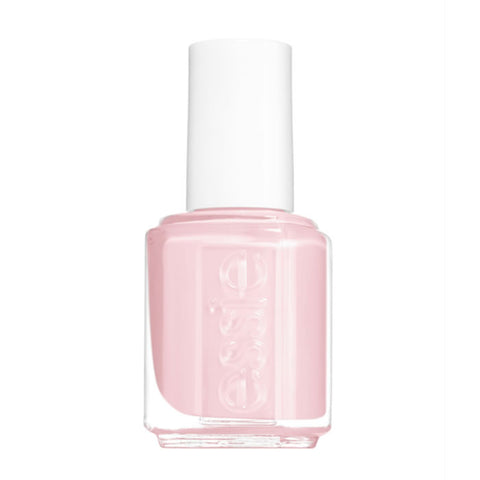 Essie Nail Color Mademoiselle nail polish bottle with soft pink shade and brand label, 13.5ml size, on a white background.