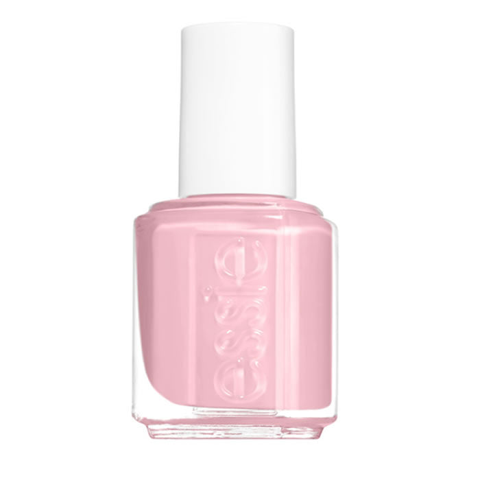 Essie Nail Color Nail Polish in Spaghetti Strap, 13.5ml, featuring a sleek bottle with the vibrant pink shade and brand label.