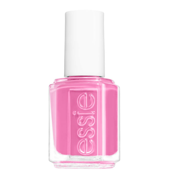 Essie Nail Color Nail Polish in Lovie Dovie shade, 13.5ml, from Jag Couture London - New York, showing the vibrant pink bottle.