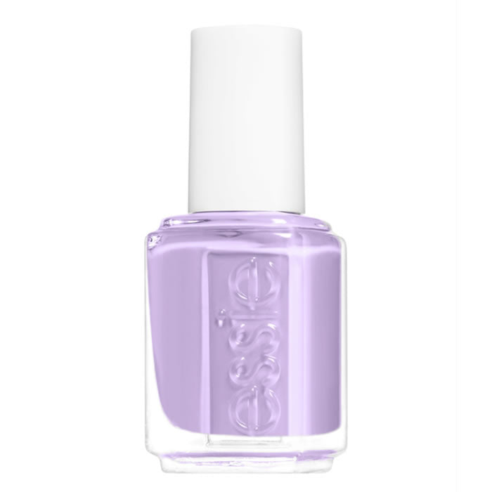 Essie Lilacism nail polish from Jag Couture London, 13.5ml bottle, showing soft purple color with smooth finish.