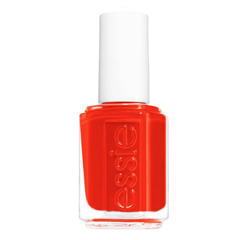 Essie Nail Color Nail Polish in shade Russian Roulette, 13.5ml, featuring a sleek bottle with a black cap and vibrant polish inside.
