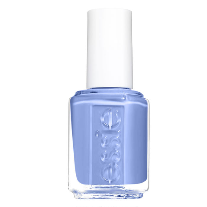 Essie Bikini So Teeny nail polish in 13.5ml bottle, vibrant blue shade from Jag Couture London and New York collection.