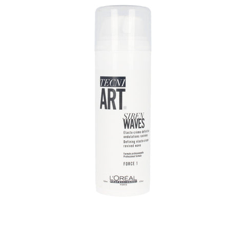 L'oreal Professionnel Tecni Art Siren Waves V034 150ml styling spray in a sleek bottle, ideal for creating wavy hair looks.