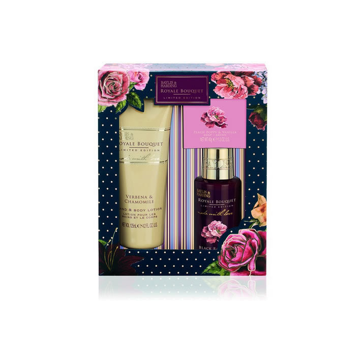 Baylis And Harding Royale Bouquet Blue Trio Set 3 Pieces 2018 Jag Couture London - New York