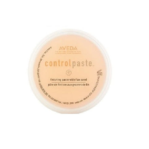 Aveda Control Paste finishing paste in a 75ml jar, featuring natural styling and texture for hair, by Jag Couture London - New York.