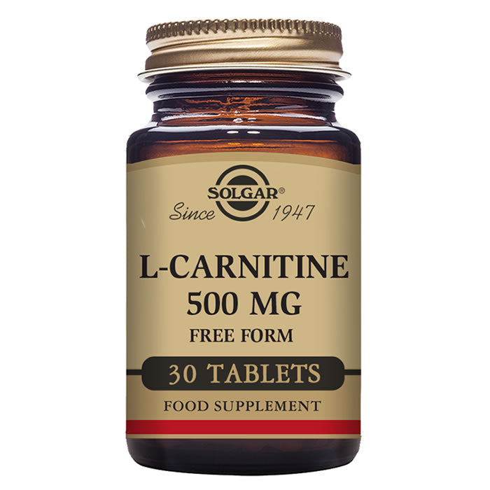 Solgar L-Carnitina 500mg 30 Tablets Jag Couture London - New York